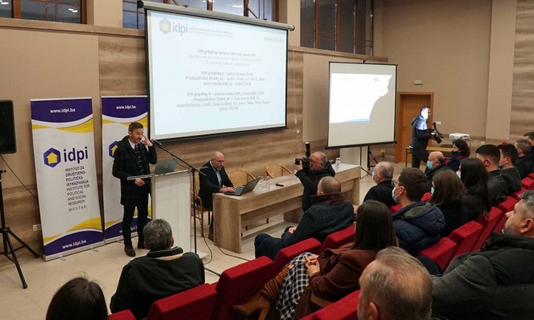 IDPI Mostar predstavio prijedloge izmjena Izbornog zakona BiH